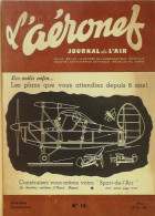 L'Aéronef 1946 N°19 Hélicoptère Neuteleers Henri Mignet Avion GR-5 - Manuales
