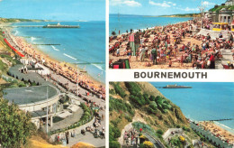 ROYAUME UNI - Bournemouth - Durley Chine West Cliff Sands And Zig Zag - Colorisé - Carte Postale Ancienne - Bournemouth (desde 1972)