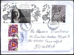 Mailed Cover With Stamps Mother Elizabeth Battle Of Cedynia 2021 From Poland - Cartas & Documentos