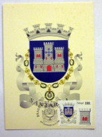 Maximum Card Portugal Santarem Coat Of Arms Heraldic - Santarem