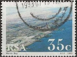 SOUTH AFRICA 1993 South African Harbours - 35c - Walvis Bay Harbour FU - Used Stamps