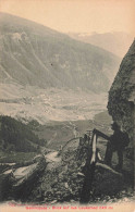 SUISSE - Gemmipass - Blick Auf Das Leukerbad 1411 M - Carte Postale Ancienne - Sonstige & Ohne Zuordnung