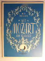 PARTITIONS - M.P. HELLER MIT ?MOZAT AM KLAVIER - RICHARD BIRNBACH BERLIN - CIRCA 1970 - Partitions Musicales Anciennes