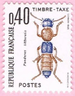 France Timbres-Taxe, N° 110 - Série Insectes, Coléoptère - 1960-... Ungebraucht