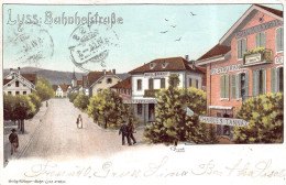 Lyss Bahnhofstrasse Litho - Lyss