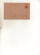 -entier Postal - Carte - Timbre 7/2  -  Surcharge Belgien 8 Cent - Occupation Allemande