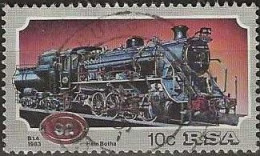 SOUTH AFRICA 1983 Steam Railway Locomotives - 10c - Class S2 Krupp Locomotive, 1952 FU - Used Stamps