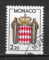 MONACO  N°1613 "ARMOIRIES" - Used Stamps