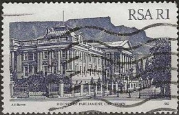 SOUTH AFRICA 1982 Architecture - 1r. Houses Of Parliament, Cape Town FU - Used Stamps