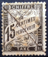 FRANCE                      TAXE 16                      OBLITERE - 1859-1959 Afgestempeld