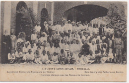 N° 3 - Myanmar - Birma - Birmanie - St John's Leper Asylum - Mandalay - Male Lepers With Fathers And Doctor - Myanmar (Burma)