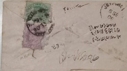 BRITISH INDIA 1906 KEVII 2a + 1/2a FRANKING On 1/2a KEVII Stationery Registered COVER, NICE CANC ON FRONT&BACK Per Scan - Jaipur