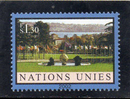 2002 Nazioni Unite - Ginevra - Ariana Park - Serie Ordinaria - Used Stamps