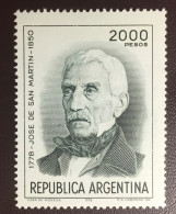 Argentina 1978 San Martin MNH - Neufs