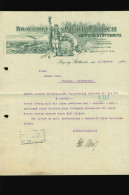 Orig. Brief 1922 Brauerei Gebr. Ulrich Leipzig Stötteritz Holzhäuser Str. 80 Nach Firma Johann Rous Stötteritz - 1900 – 1949
