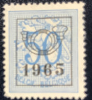 België - Belgique - C18/10 - 1965 - (°)used - Michel 892V - Voorafgrstempeld - Cijfer Op Heraldieke Leeuw - Sobreimpresos 1951-80 (Chifras Sobre El Leon)