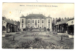 CPA BRAIVES : Château De M. Le Comte De Marotte De Montigny - Circulée 1912 - Edit. Laflotte Bas-Oha - 2 Scans - Braives