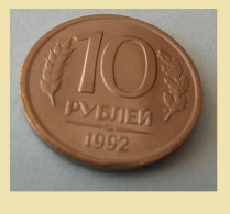 Russia  - 1992 - 10 Rubles  - KM313 - Russie
