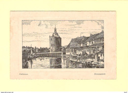 Enkhuizen Tekening Drommedaris RY34862 - Enkhuizen