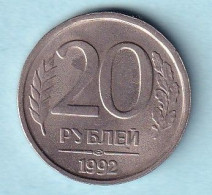 Russia  - 1992 - 20 Rubles  - KM314 - Russie