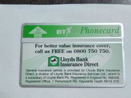 United Kingdom-(BTP246)-LLOYDS BANK Insurance Direct-(275)(10units)(410L23716)(tirage-5000)(Price Cataloge-30.00£-mint) - BT Emissions Privées