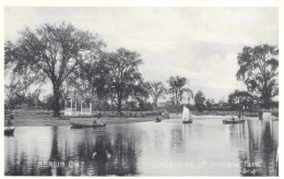 Victoria Park Lake, Berlin (now Kitchener), Ontario, Canada, Circa 1900. Unposted - Kitchener