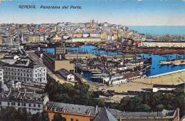 ITALIE - Genova - Panorama Del Porto - Carte Postale Ancienne - Genova (Genua)