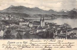 SUISSE - Luzern Und Der Rigi - Carte Postale Ancienne - Lucerne