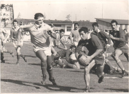 PHOTO D'un Match De Rugby AGEN-PERPIGNAN,circa 1980. - Agen