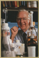 Edwin G. Krebs (1918-2009) - Biochemist - Signed Photo - 90s - Nobel Prize - Inventeurs & Scientifiques