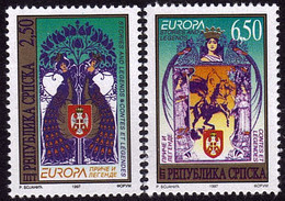 Bosnie Serbe - Europa CEPT 1997 - Yvert Nr. 69/70 - Michel Nr. 69/70  ** - 1997