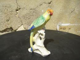 Oiseau Exotique En Porcelaine - Uccelli