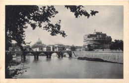 ITALIE - Roma - Ponte E Castel S. Angelo - Carte Postale Ancienne - Otros & Sin Clasificación