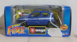 I116118 BURAGO 1/43 Serie Street Fire - Renault Clio Gendarmerie - Box - Burago