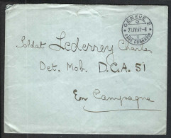 SUISSE 1941: LSC En FM De Genève (GE) - Vrijstelling Van Portkosten