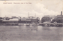 PORT SAID QUAY, SHIPS, PEOPLE - Port-Saïd