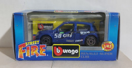 I116151 BURAGO 1/43 Serie Street Fire - Renault Super Clio - Box - Burago