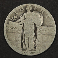 Etats-Unis / USA, Standing Liberty, Quarter Dollar, 1926, Argent (Silver), KM#145 - 1916-1930: Standing Liberty (Liberté Debout)