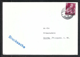 LIECHTENSTEIN 1956: LSC De Triesenberg Pour Heiden (AI) - Covers & Documents