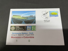 3-8-2023 (1 T 22) FIFA Women's Football World Cup Match 48 (Fish Stamp) South Korea (1) V Germany (1) - Other & Unclassified