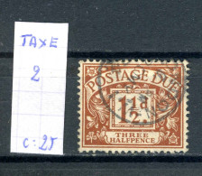 Grande-Bretagne   Taxe N° 2 - Postage Due