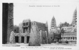 FRANCE - 75 - Exposition Coloniale Internationale De Paris 1931 - Palais De L'Aof - La Place.. - Carte Postale Ancienne - Ausstellungen