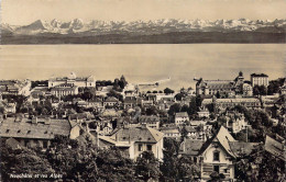 BELGIQUE - Neuchâtel Et Les Alpes - Carte Postale Ancienne - Neuchâtel