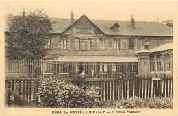 - Seine Maritime -ref-C565- Le Petit Quevilly - L Ecole Pasteur - Ecoles - Edit Riviere Bureau N° 9204 - - Le Petit-Quevilly