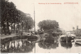 Appingedam Woldweg Oosterdr.brug Binnenvaar AM4588 - Appingedam