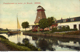 Sneek Franekervaart Molen Binnenvaart 4668 - Sneek