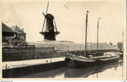 Gorinchem Molen Bij Korenbrug Schip AM3970 - Gorinchem