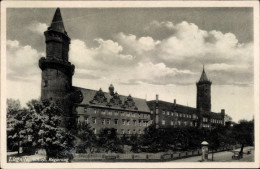 CPA Legnica Liegnitz Schlesien, Schloss, Regierung - Schlesien