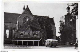 Workum Kerk Toren Waag AutobusAM064 - Workum