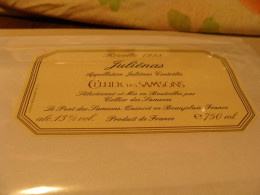 Etiquette De Vin Jamais Collée Wine Label  Weinetikett   1 Etiquettes Beaujolais Julienas Cellier Des Samsons - Beaujolais